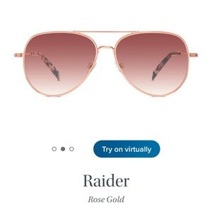 BRAND NEW - Rose Gold Aviators - Warby Parker